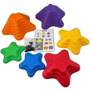 ❤️NEW ❤️6 piece star kids childrens stepping stones